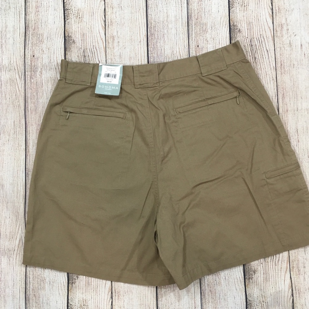 🆕Sonoma Golden Khaki Shorts Size 10 - Picture 2 of 4